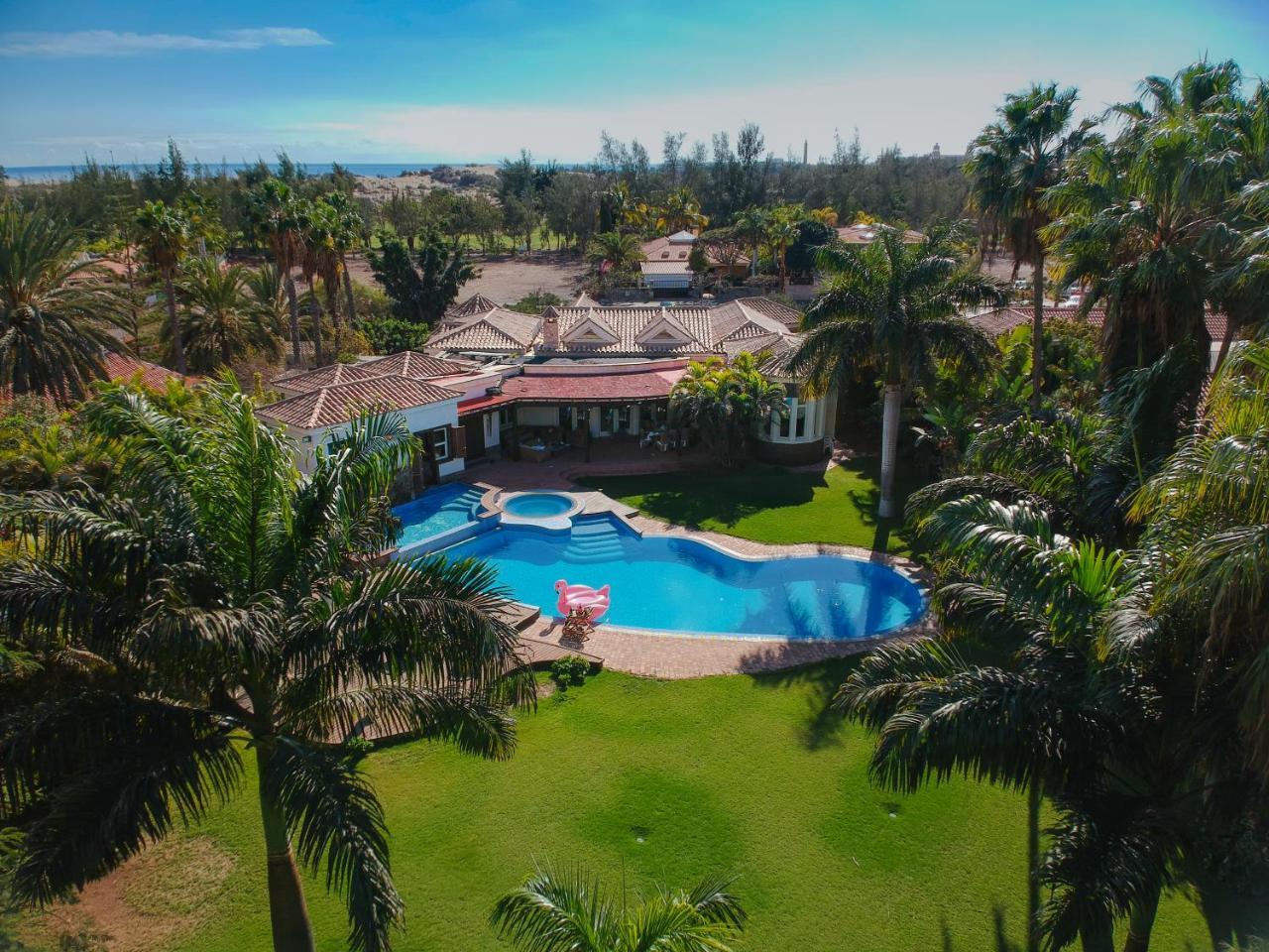 Maspalomas Golfside Luxury Villa San Bartolomé Eksteriør bilde